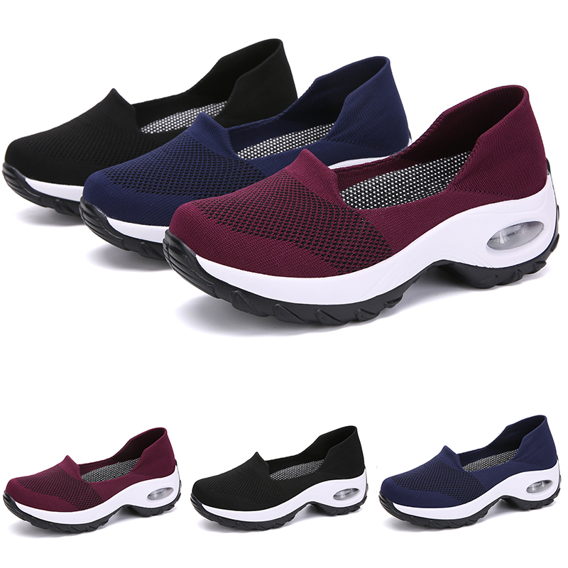

2020 Black blue RED GIRL women Running Shoes LADY Simple TYPE8 Jogging Brand low cut fashion cheap Designer trainers Sports Sneakers 39-44, Color#1