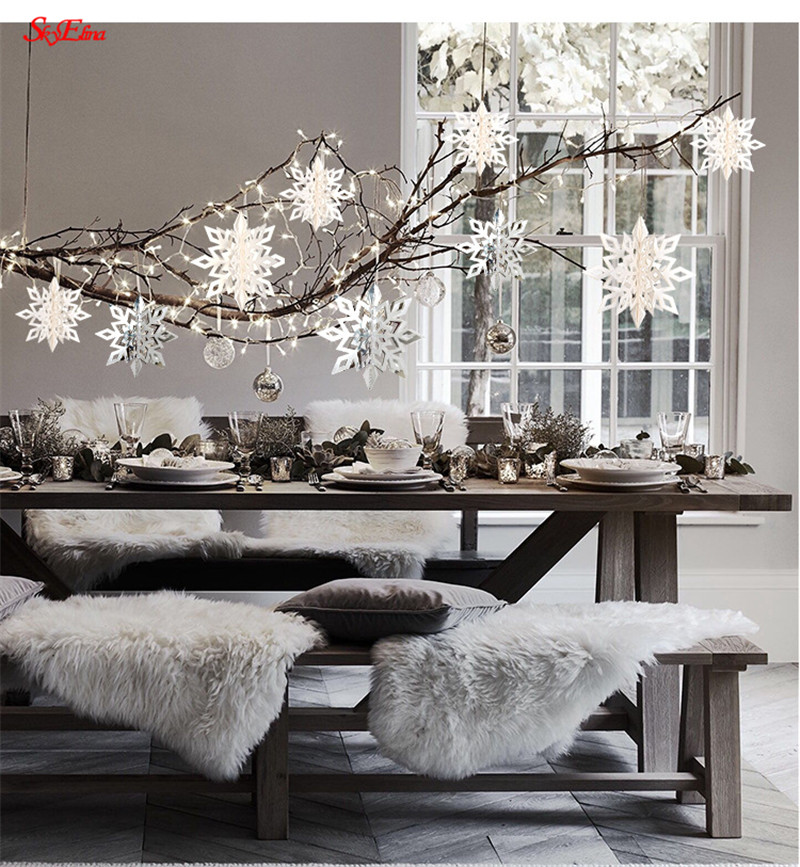 

1 set 3D Living Room Cardboard Star Hanging Ornaments New Year Decorations Wedding Decorations For Home Party Decoration 6z