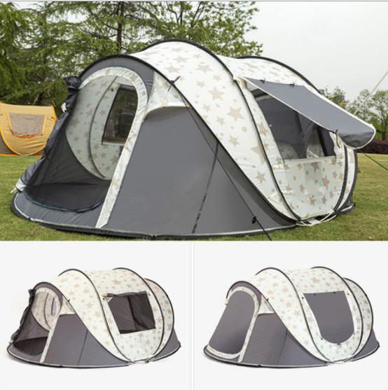 

Outdoor Driving Camping Speed Open Tent Camping Windproof Rainproof Sunscreen TentAuto Accessories