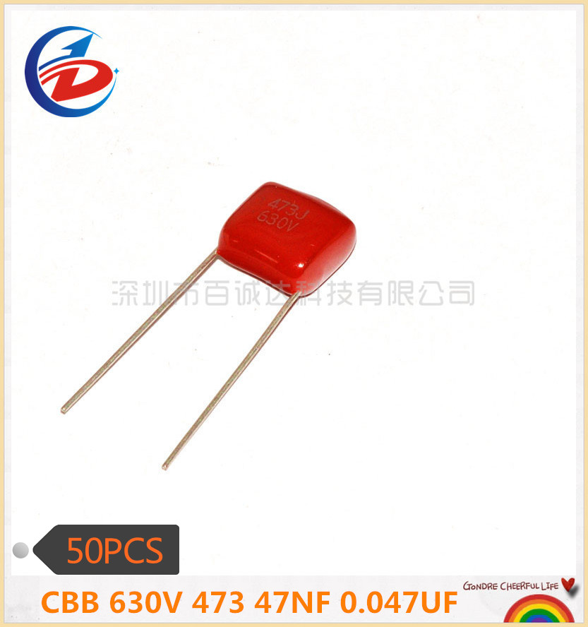 200X 473J 100V P5 0.047UF 47NF Metallized Film Capacitor