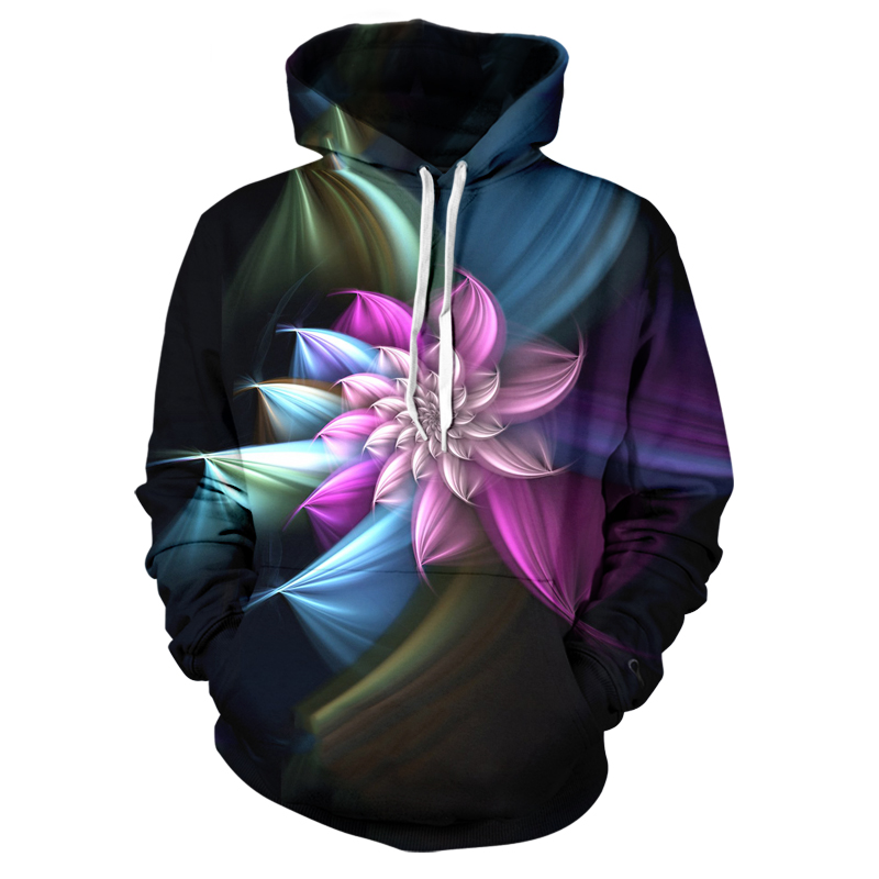 

3D printing colorful Hoodie new spring and summer fashion 2020 new fashion men and women, Wy-79