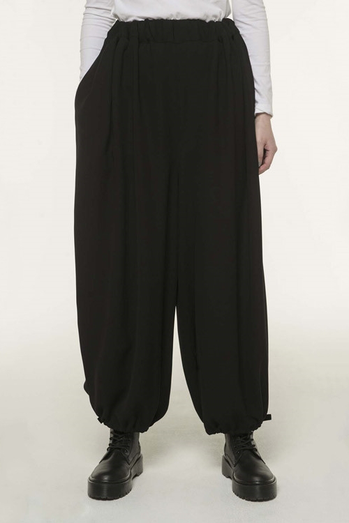 

Customized 27-46 New men's loose spring and summer personalized Leggings hairstylist Harlan pants hip hop Ninth pants, Black