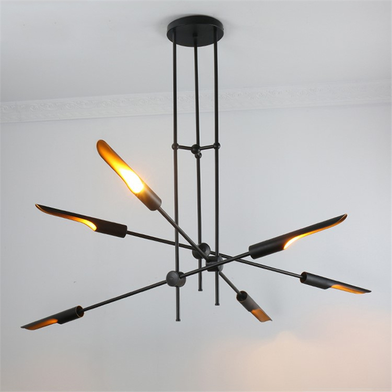 

Scandinavian Creative Chandelier Lighting Restaurant Cafe Industrial Chandelier Youlaike Modern Decor Living Room Hanging Lamps AC 100-240V