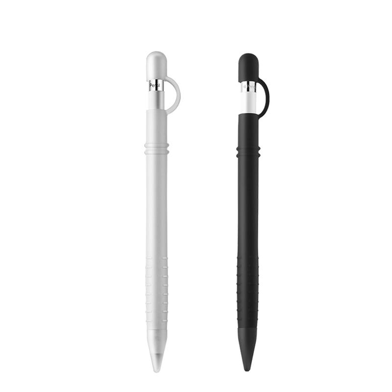 

2PCS Silicone Touchpen Cases Electrical Pencil Enclosure Stylus Protective Cover Compatible for Apple Pencil I