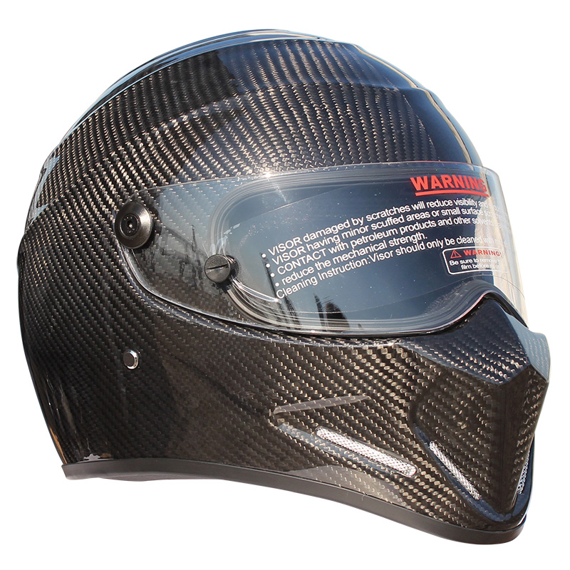CRG ATV 4 Personalized Carbon Fiber Frosted Helmet Motorcycle Racing