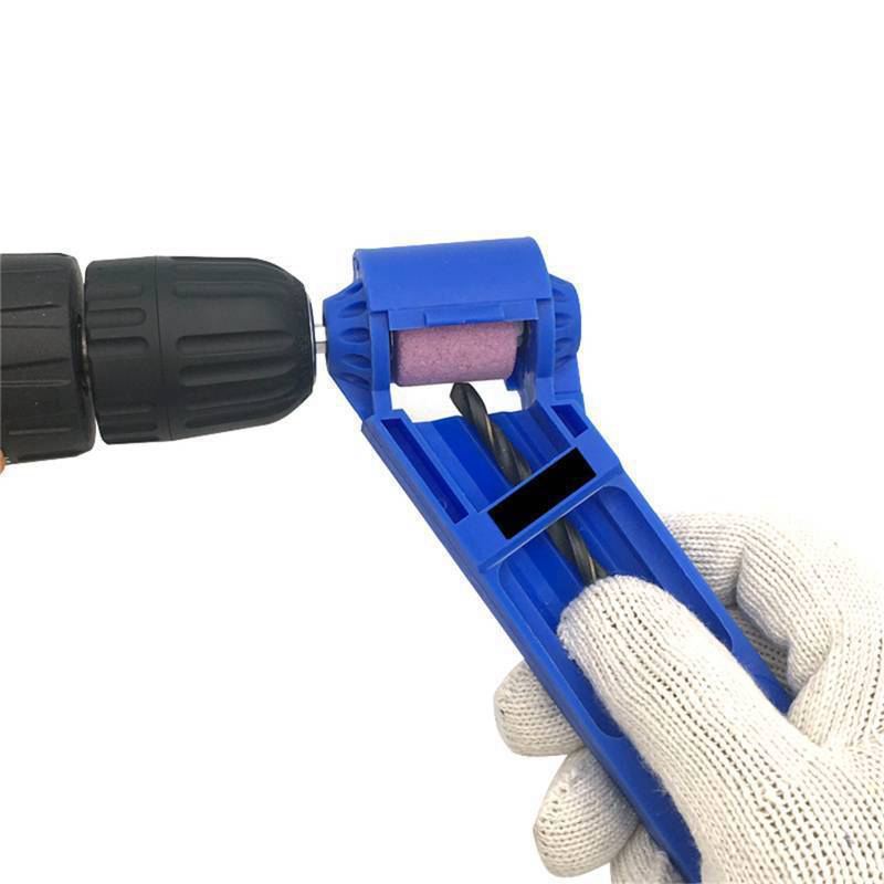 

New-Portable grinder grinding electric and mechanical drill adapter ordinary straight shank twist drill grinder