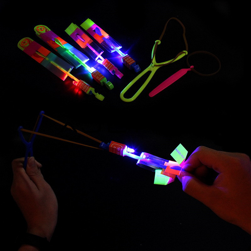 led amazing arrow flying helicopter umbrella