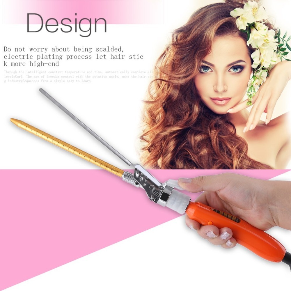 110 240 V Electric Hair Curler Ceramic Curling Wave Machine Spiral