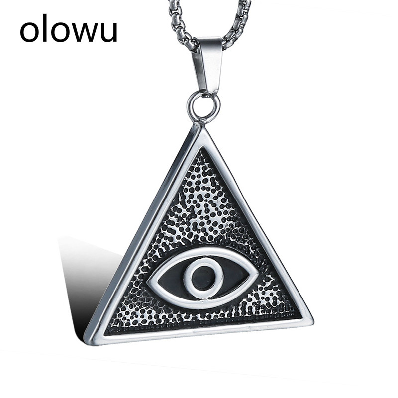 Eminem Slim Shady Silver Triangle Pendant Necklace Costume Accessories Hot - Small Silver Triangle Pendant Eminem Slim Shady Silver Triangle Pendant Necklace Costume Accessories Hot - Small Silver Triangle Pendant