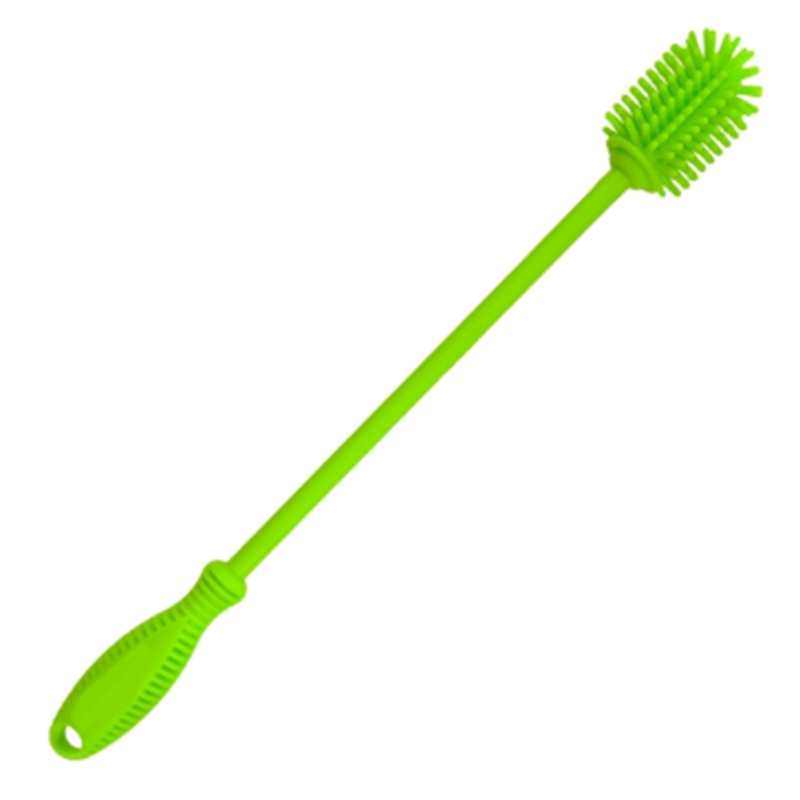

Silicone Bottle Cleaning Brush with Long Handle, for Baby Bottles, Flask, Sports Bottle, Vase, Glassware, Perfect for Smaller Di