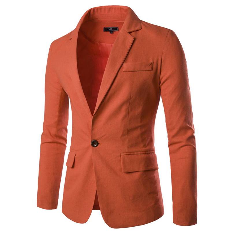 

Winter 2020 Brand Clothing Blazer Men Single Button Men Blazer Slim Fit Costume Homme Suit Jacket Masculine -2XL 9082, Black