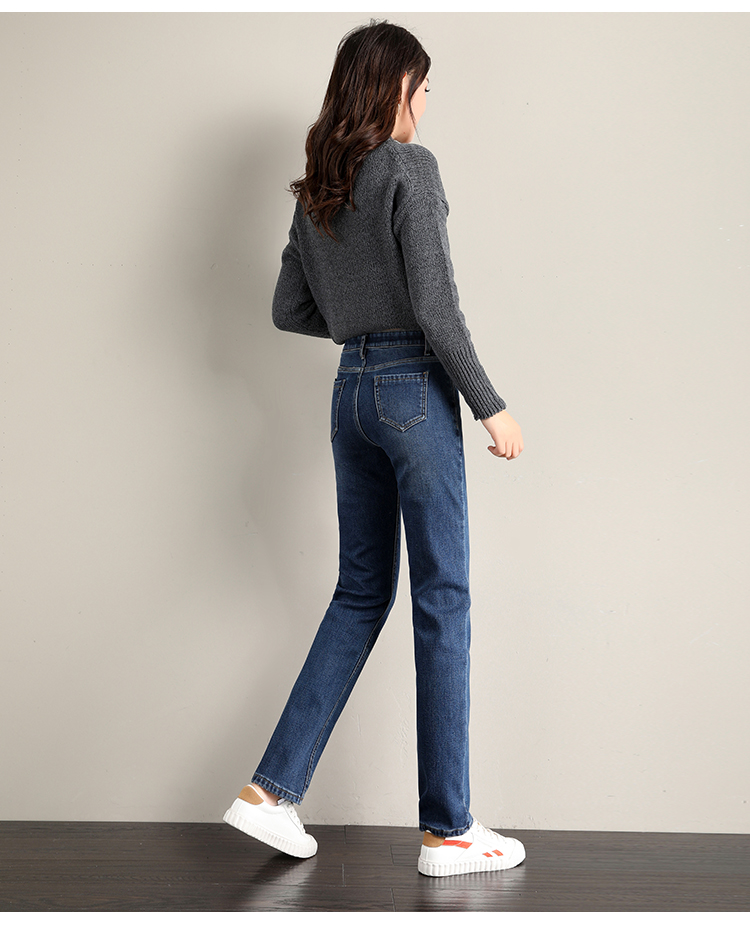 

Deep Blue The New Thickening Show Thin Joker Restoring Ancient Ways Is Han Edition Rongchang Pants In Winter