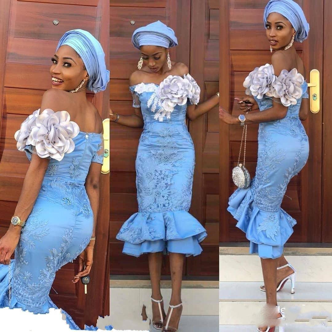 Latest aso ebi short gown styles 2025