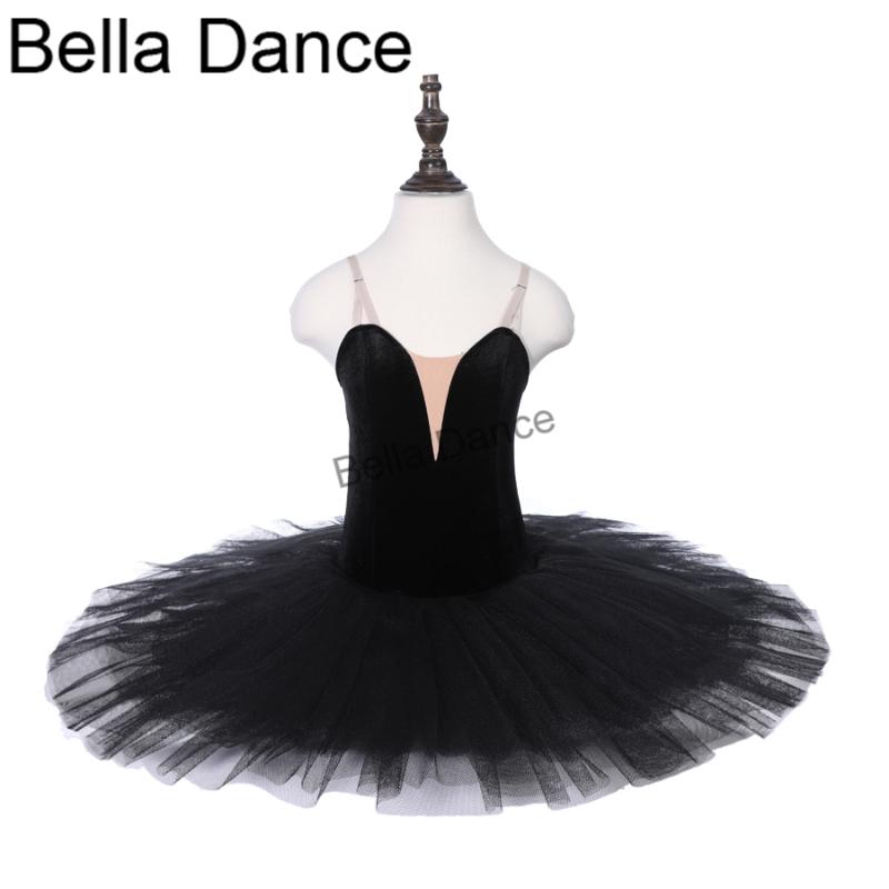 

18044A Black Swan Classical Performance Dance Costume Stage Ballet Tutu Dress Girls Ballerina Skirts Ballet Leotard for Child, Pink