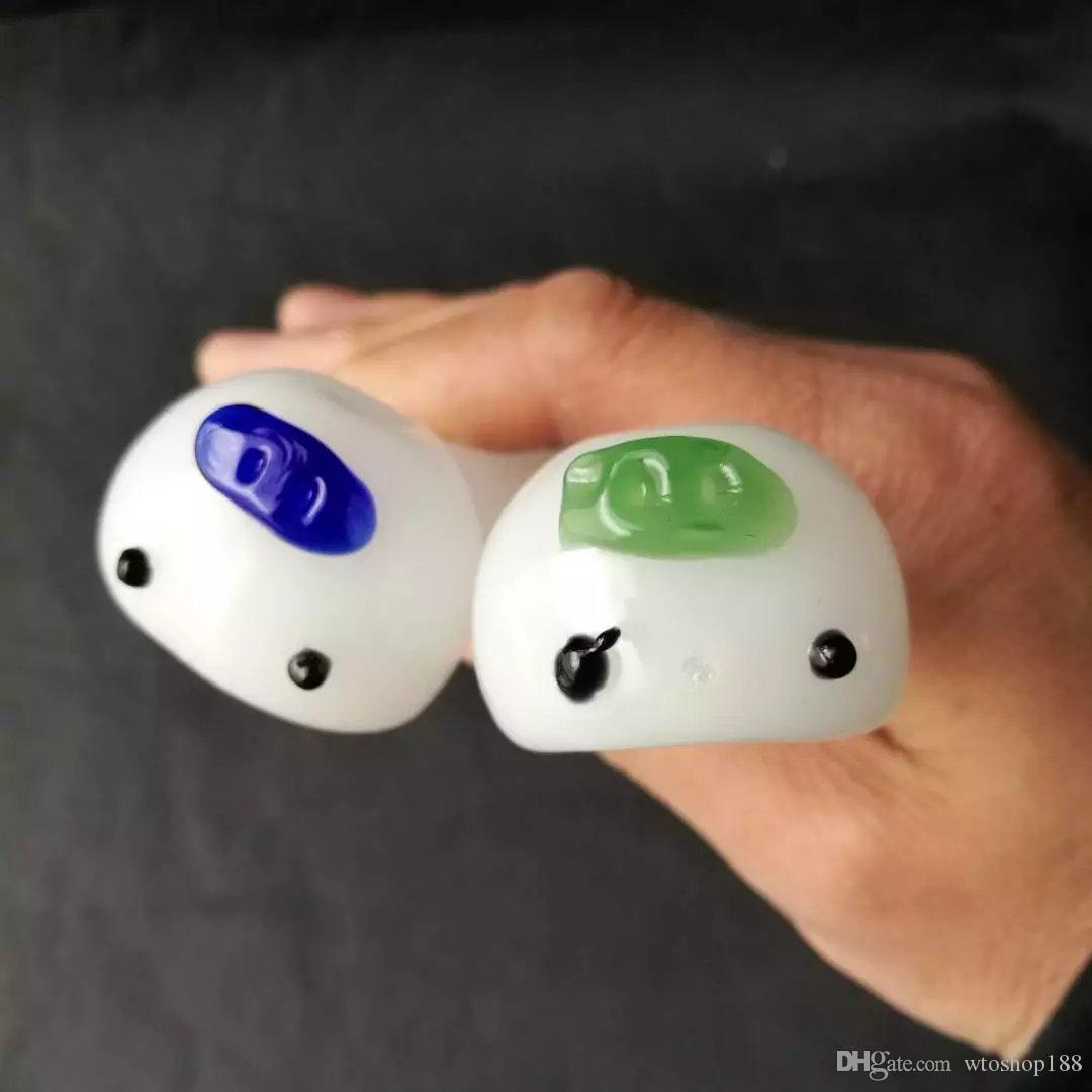 

Duck's pipe Wholesale Glass bongs Oil Burner Glass Water Pipes Oil Rigs Smoking Free