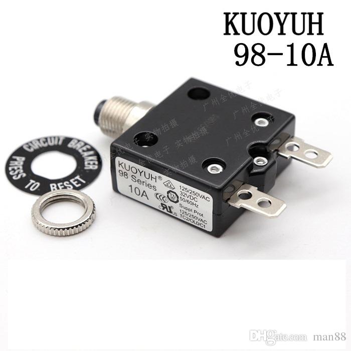 Circuit Breakers Taiwan KUOYUH 98 Series-10A Overcurrent Protector Overload Switch-image-498053246