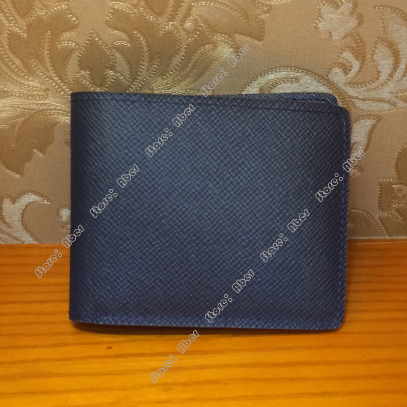 

Fashion Designer Mens MULTIPLE WALLET 100% Genuine Leather men wallets Short Billfold Brown Card holder Original Man Top Quality Luxury Brand bags, Paper shopping bag