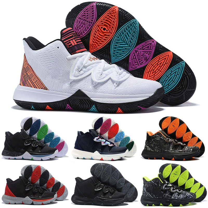 

2019 New 5 Sports Shoes Kyrie Taco PE Ikhet Husky Black Magic for Top Quality Kyrie Mens Trainers Sneakers 7-12, As photo 21