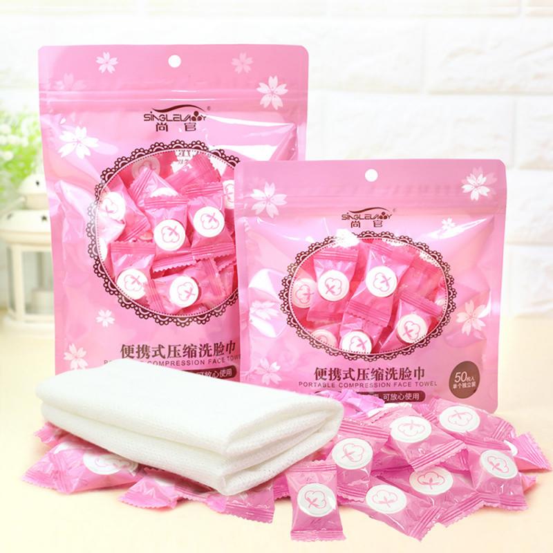 

30 Pcs Dry Pressed Coin Disposable Face Towel Baby Wipes Tablet Travel Tissue Towel Bath Towels for Adults Towels, 30pcs