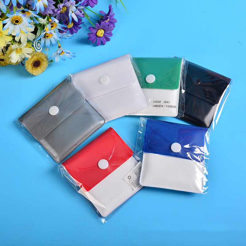 

Pocket Ashtray Bag Cigarette Ash Bag Case EVA/PVC Mini Square Smokless Ashtrays Multicolor Portable Eco-friendly Fastener Design Tray