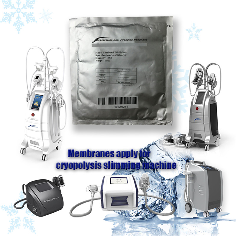 

Factory price cryo antifreeze membrane for freeze fat machine / antifreeze gel pad ETGIII-100
