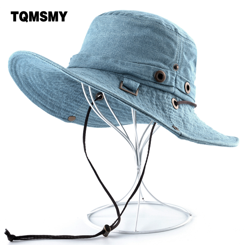 denim cowboy hat for sale