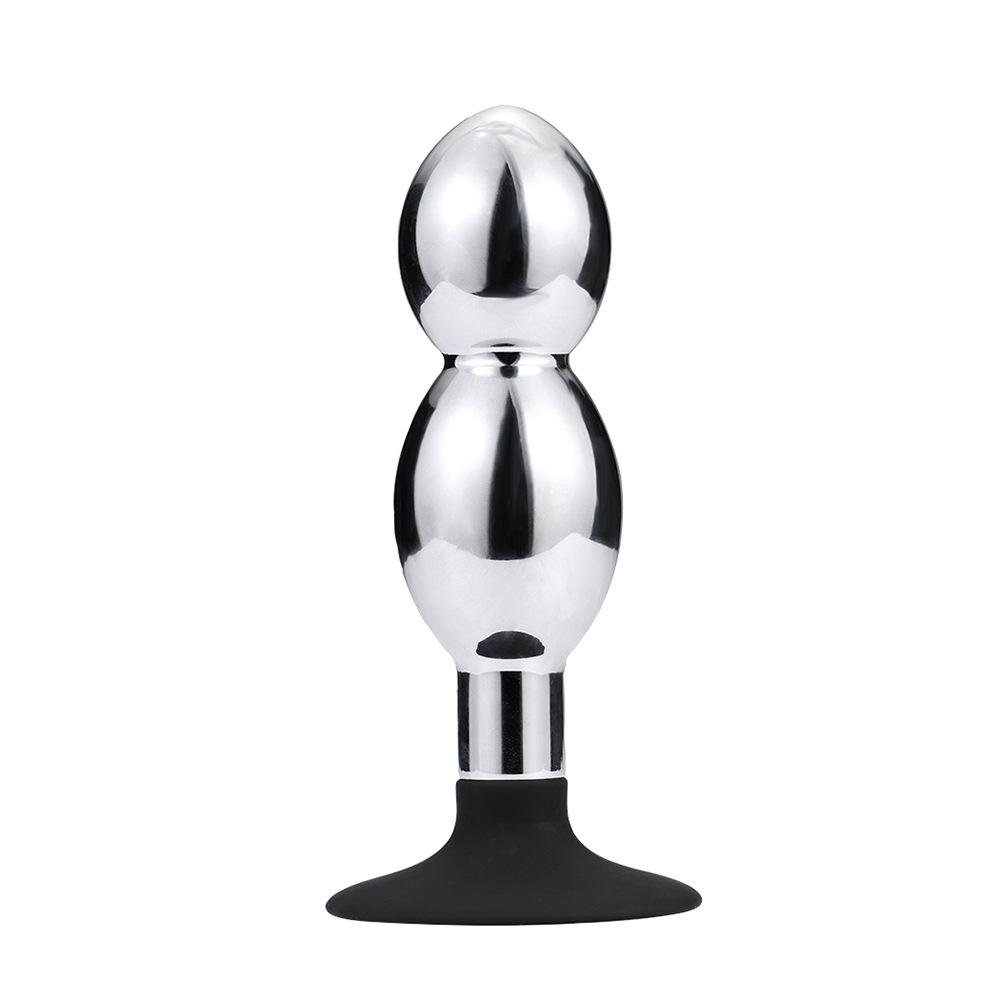 New Arrivals Male And Female Sex Toys Metal Silicone Anal Beads Butt