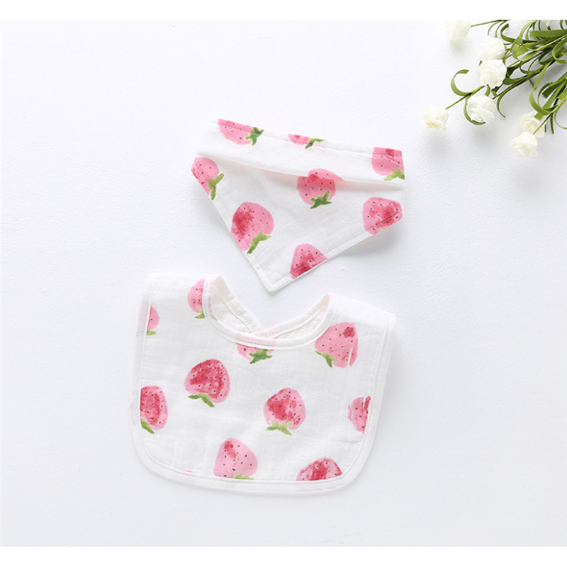 

Baby Bibs for Boy&girl Bandana Bib Burp Cloth Baby Scarf Meal Collar Burp Accessories Printed Triangle Cotton Fashion