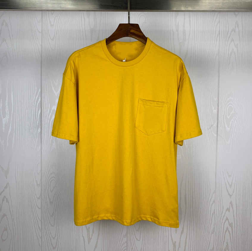 

coat of fashion T shirt half sleeve cotton popular logo mercerized trend boys shirt with short sleeves 5 colors, Photo color