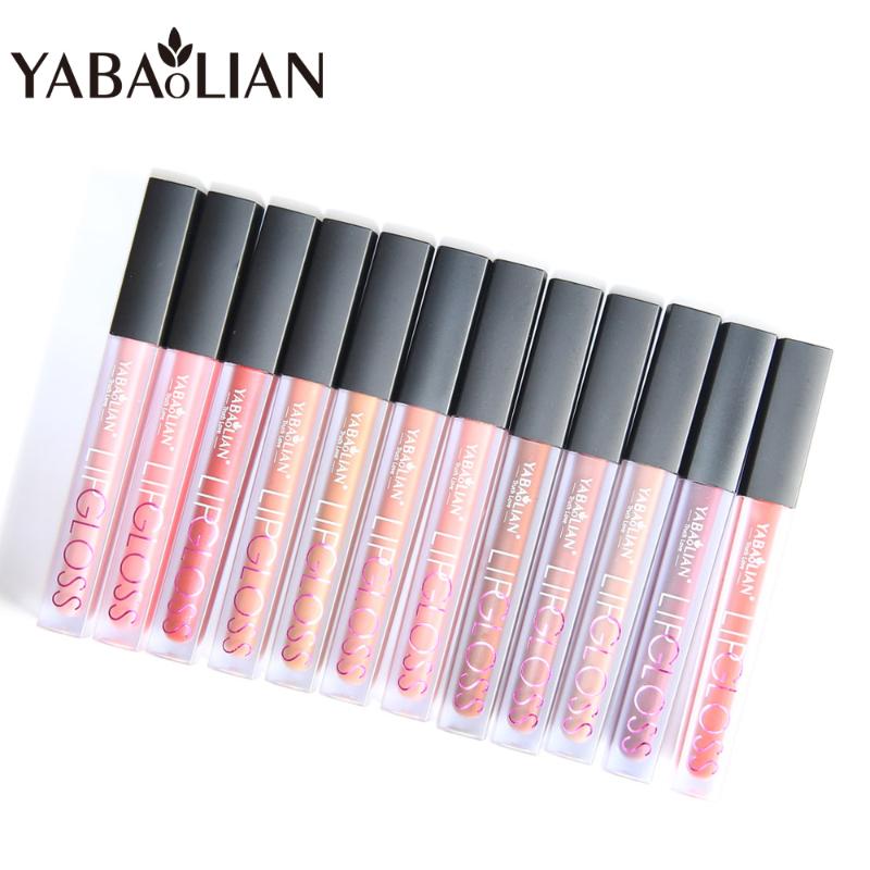 

12 Colors Brand malip gloss red velvet Tint Cosmetic waterproof Long Lasting Liquid Lipstick set Nude Pigment Makeup, 14