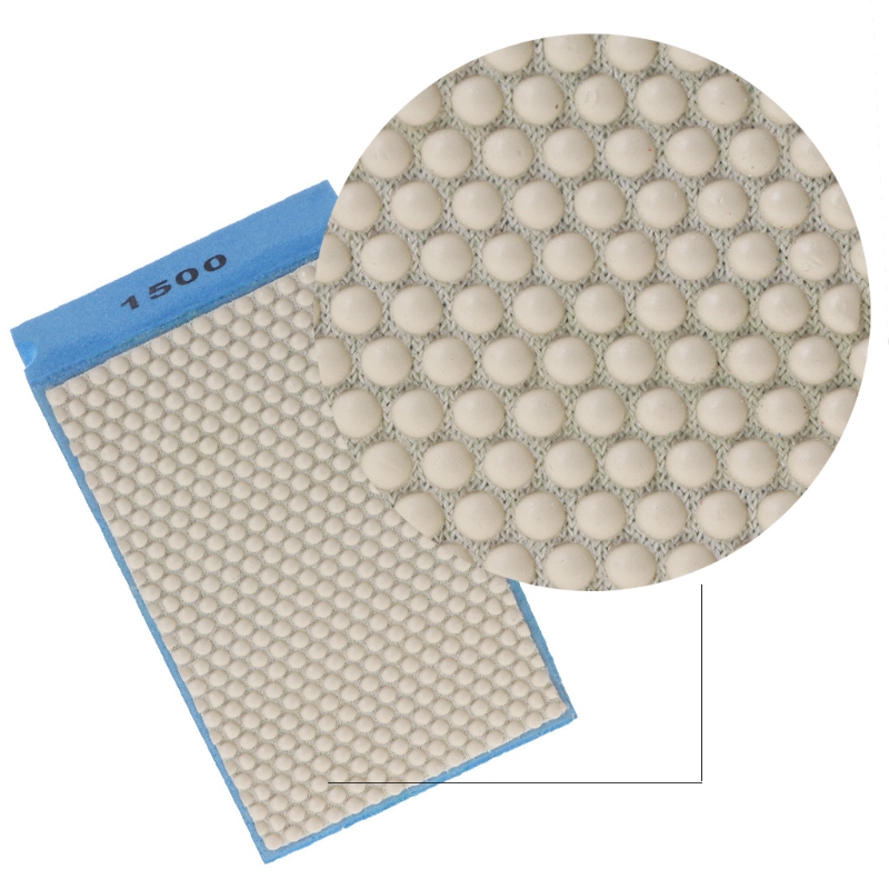 

Diamond Hand Polishing Pad Grinding For Glass Stone Marble 800/1800/3500 Grit