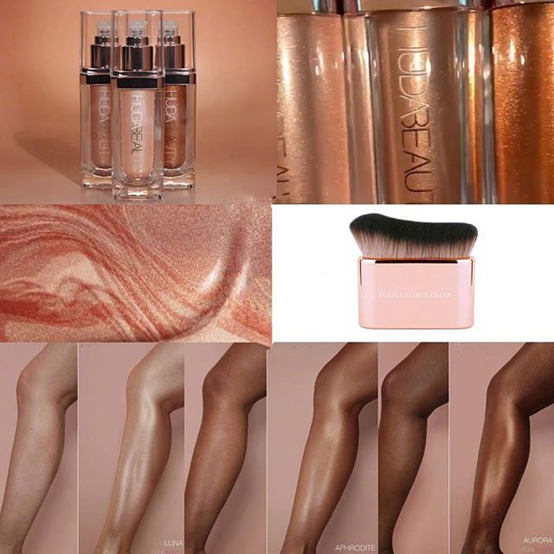 Dropshipping New brand Maquiagem All Over Face and Body Highlighter Glows Bronzers & Highlighters