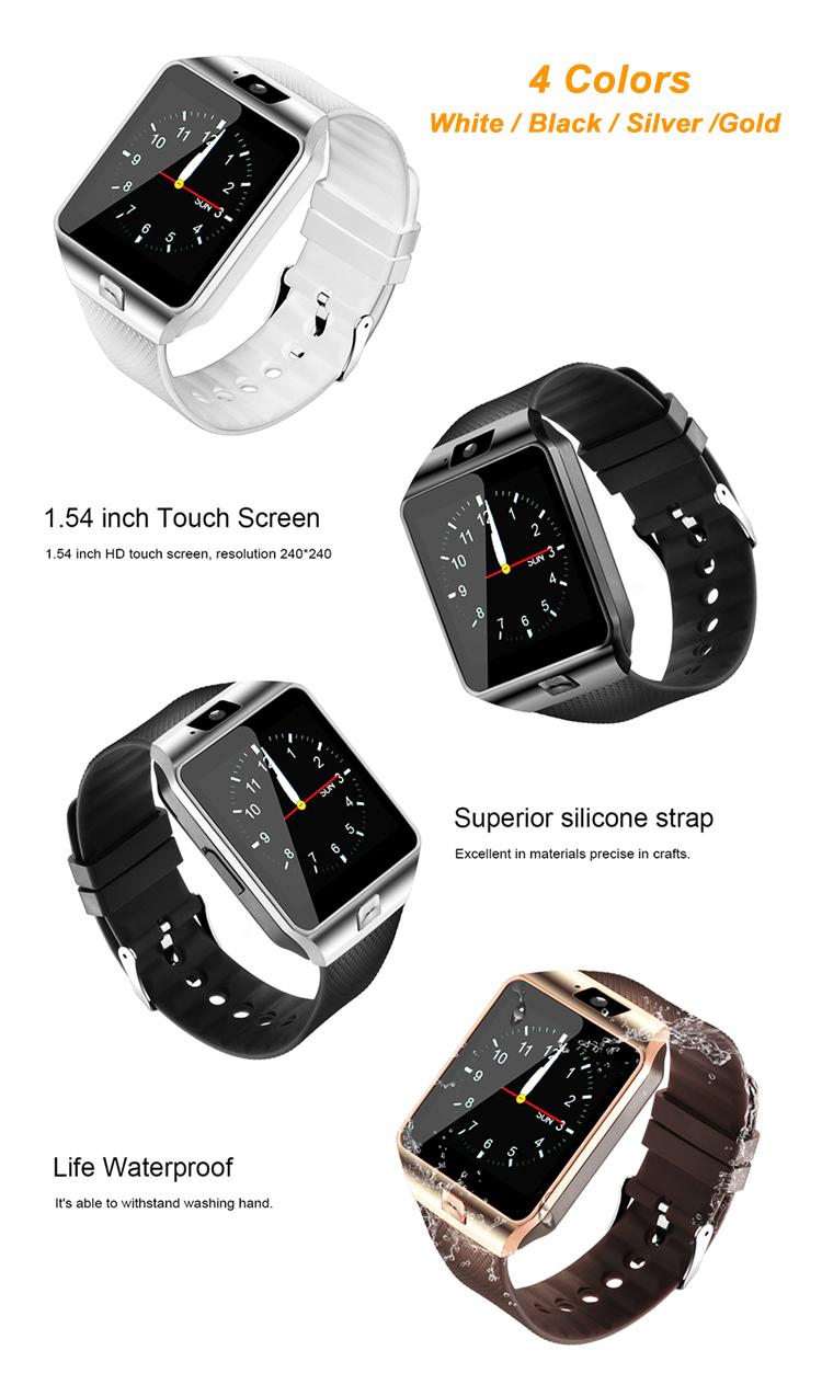 

For IOS apple android smart watch watches smartwatch MTK610 DZ09 montre intelligente reloj inteligente with high quality battery