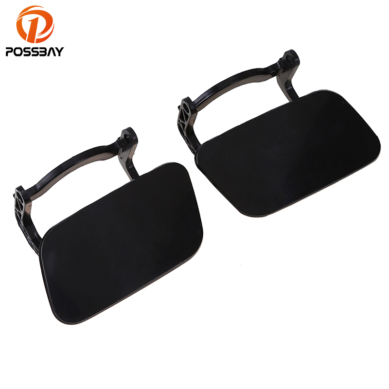 

POSSBAY Black Front Bumper Headlight Washer Cover Cap for A4 B8 Sedan/Avant/S4 Pre-facelift 2009-2012