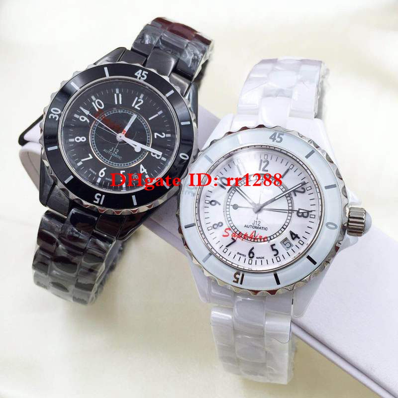 

2 color High Quality Fashion watch series 38MM ceramic bezel Diamond dial calendar Automatic machinery Unisex watch Mens Womens Watches, Slivery;brown