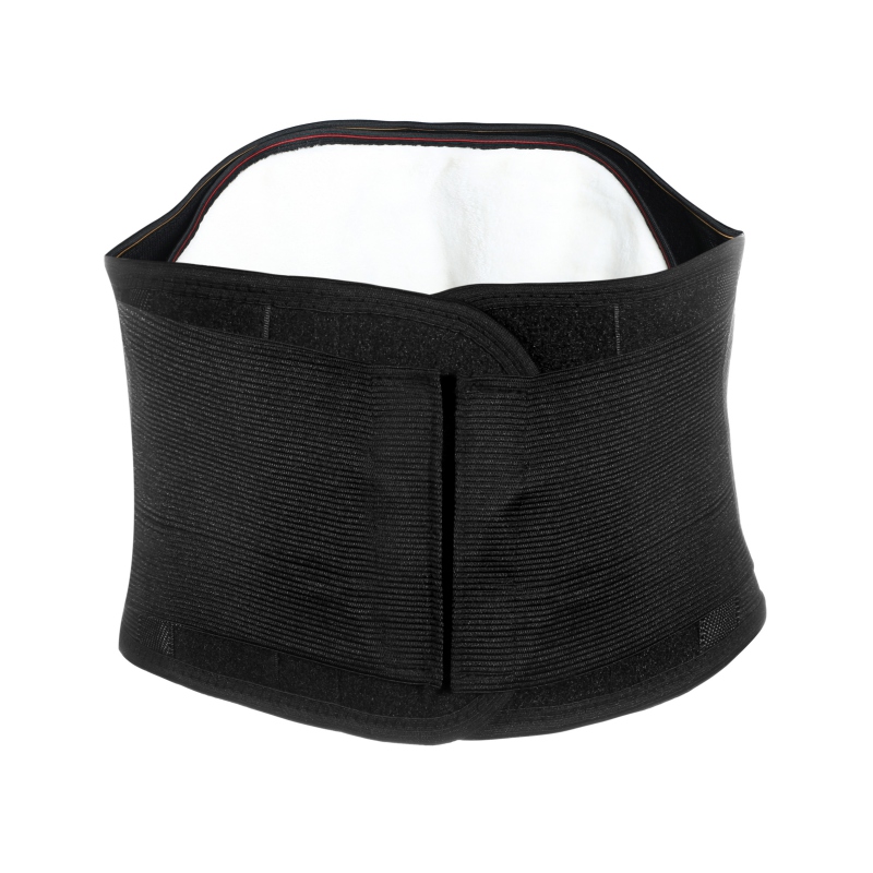 

Treatment Waist Back Support Absorber Lumbar Pad Self-heating Magnetic Waist Support Belt Sports, White