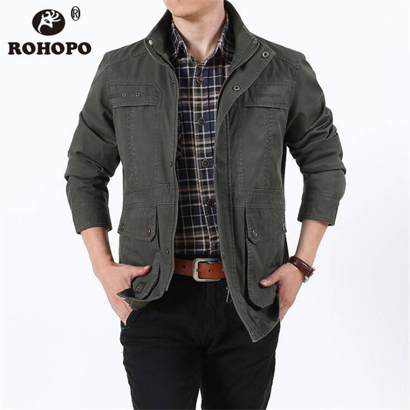 

5XL 6XL 7XL Plus Large Size Overcoat Jacket Men 100% Cotton Pockets Autumn Thick Coats Off Field Out Door Jackets, Blue