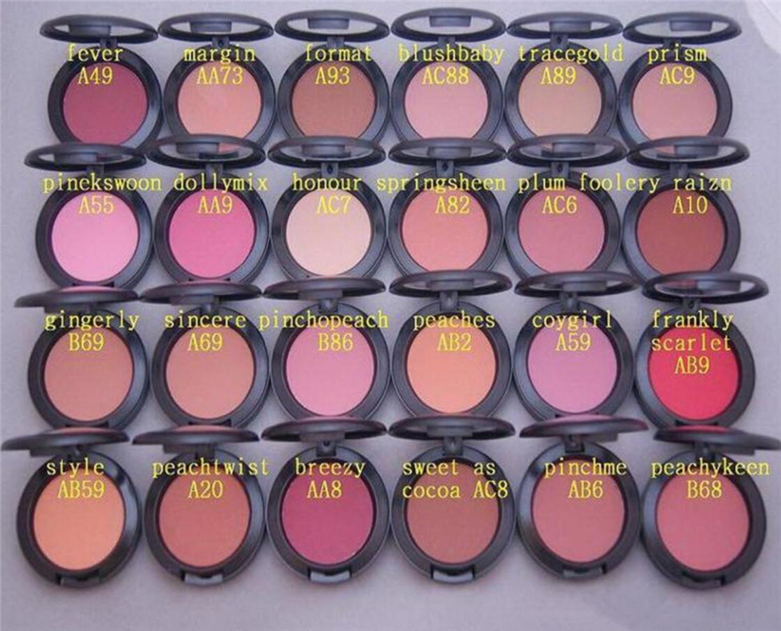 

Dropshipping 1 pcs ePacket Makeup Shimmer Blush Sheertone Blush Fard A Joues 6g /0.21 oz 24 Different Color available Top quality