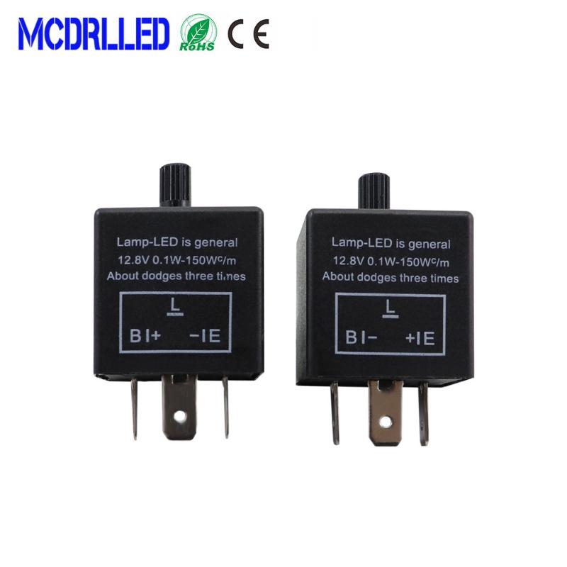 

Cf13 Cf14 12v 3-pins Adjustable Frequency Led Flasher Relay Motorcycle Turn Signal Indicator Motorbike Fix Blinker Indicator P31