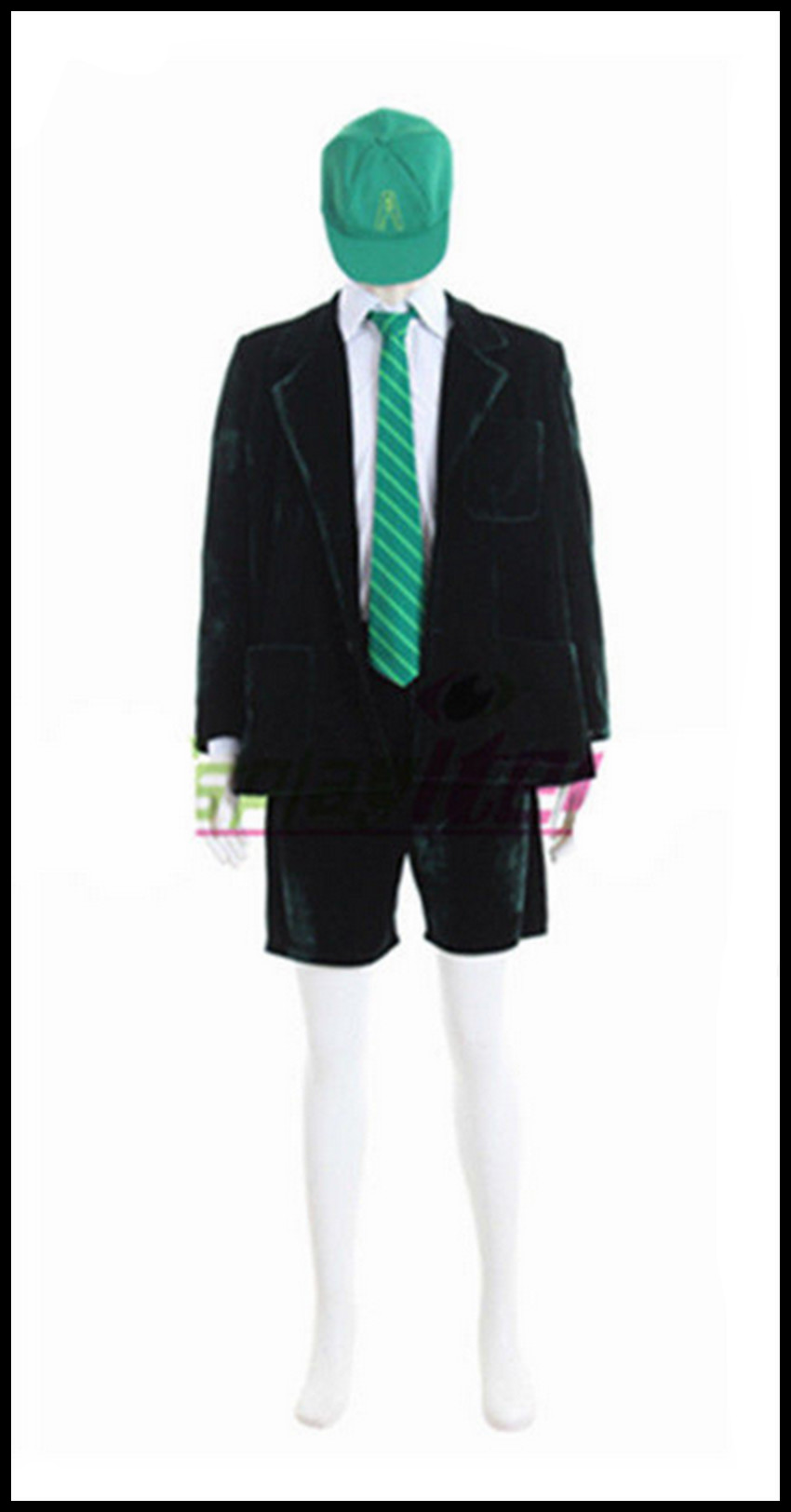 School Boy Angus Young School Boy Costume Fancy Dress Party Outfit