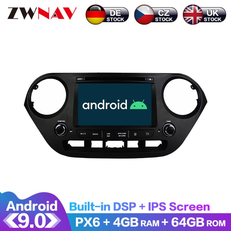 

Android 9 IPS Screen PX6 DSP For I10 I-10 2013 2014-2018 Car DVD GPS Multimedia Player Head Unit Radio Navi Audio Stereo