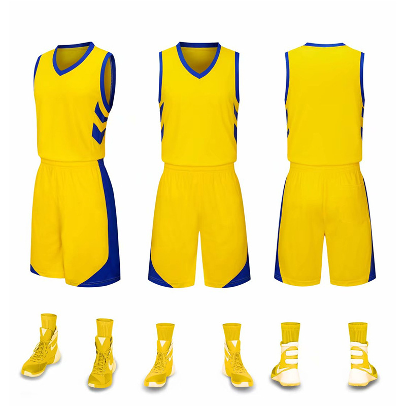 

2019 New Blank Basketball jerseys printed logo Mens size -XXL cheap price fast shipping good quality NEW YELLOW NY001, Multi