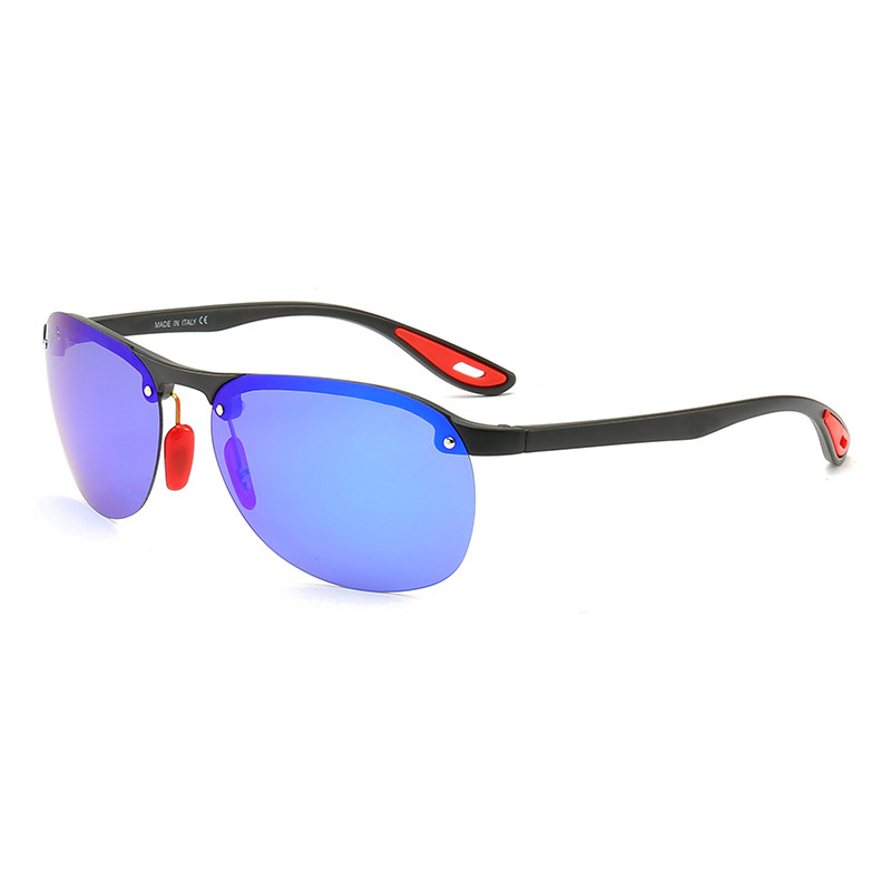 New Fashion Pilot Lunettes de soleil pour hommes polarisants femmes cadre en métal Miroir polaroid pilote lentilles Lunettes de soleil avec des c