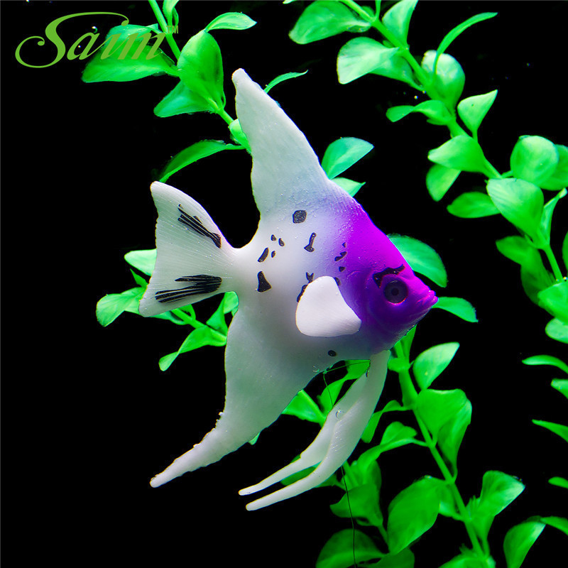 

Aquarium Plastic Fish Decor Goldfish Jellyfish Anemone Fish Tank Aquarium Decoration Submarine Underwater Ornament for