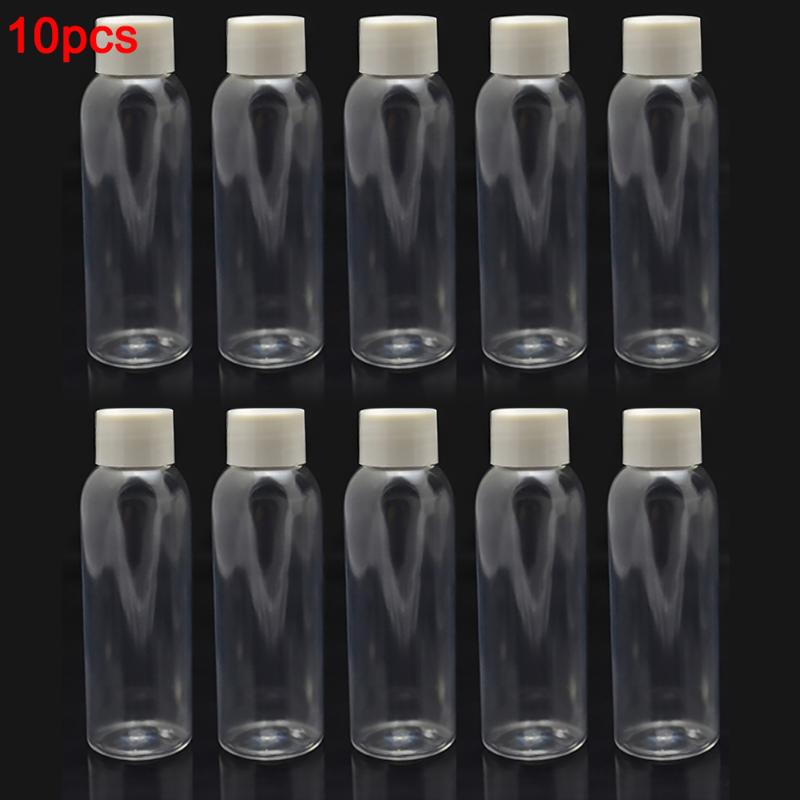 Botella 4pcs X 100 ml Loci/ón Maquillaje Envase Multifuncional Viaje L/íquido Champ/ú Transparente Pl/ástico