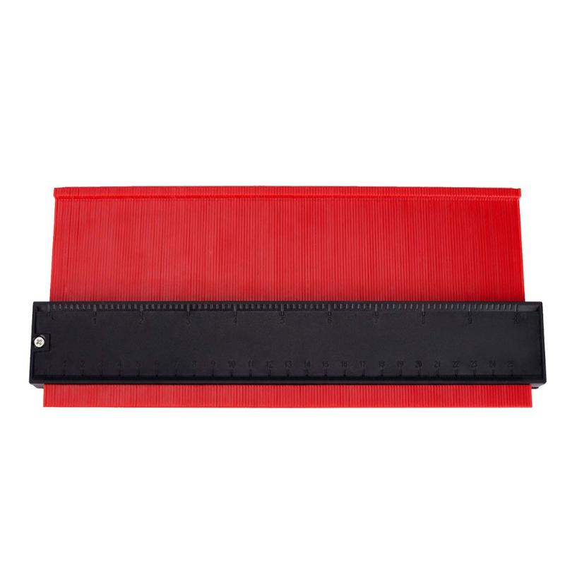 

5/10Inch Plastic Contour Gauge Plastic Profile Copy Contour Gauges Standard Wood Marking Tool Tiling Laminate Tiles Duplicator