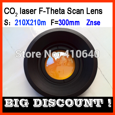 F-Theta 210X210 scan len of Znze for CO2 laser machine wave length 10.6 micron focus length F300 screw 85X1 MORE SIZE AVAILABLE-image-463977768