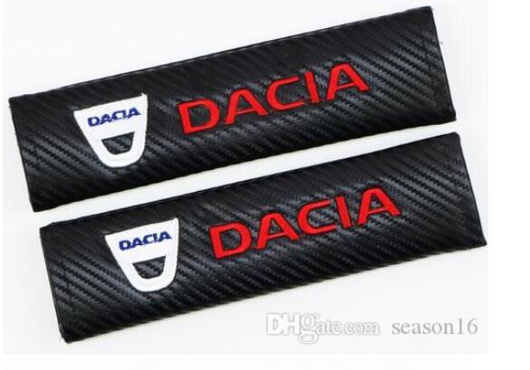 

Car Sticker Seat Belt Cover Case For Dacia Duster Logan Sandero Lodgy Auto Accessories Car-Styling 2pcs/lot, Black