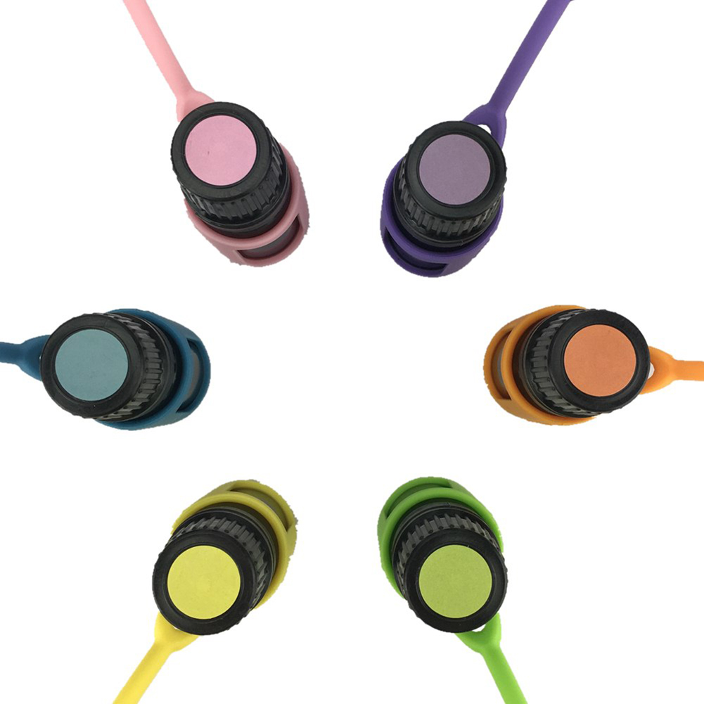 

20Pcs Silicone Doterra Essential Oil Case 5ml Bottle Protector Case Protective Cover Protective for Bottle Organizer Holder