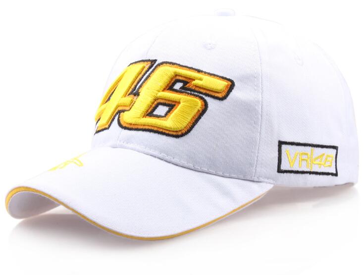 

New arrival VR46 Digital Embroidery Baseball Cap Motorcycle / Racing Hats Sports Baseball Cap 2pcs/lot drop shipping, G1